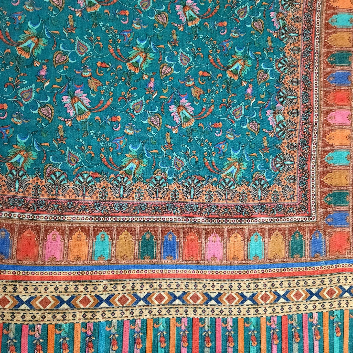 pure-wool-ocean-blue-floral-design-with-lines-on-border