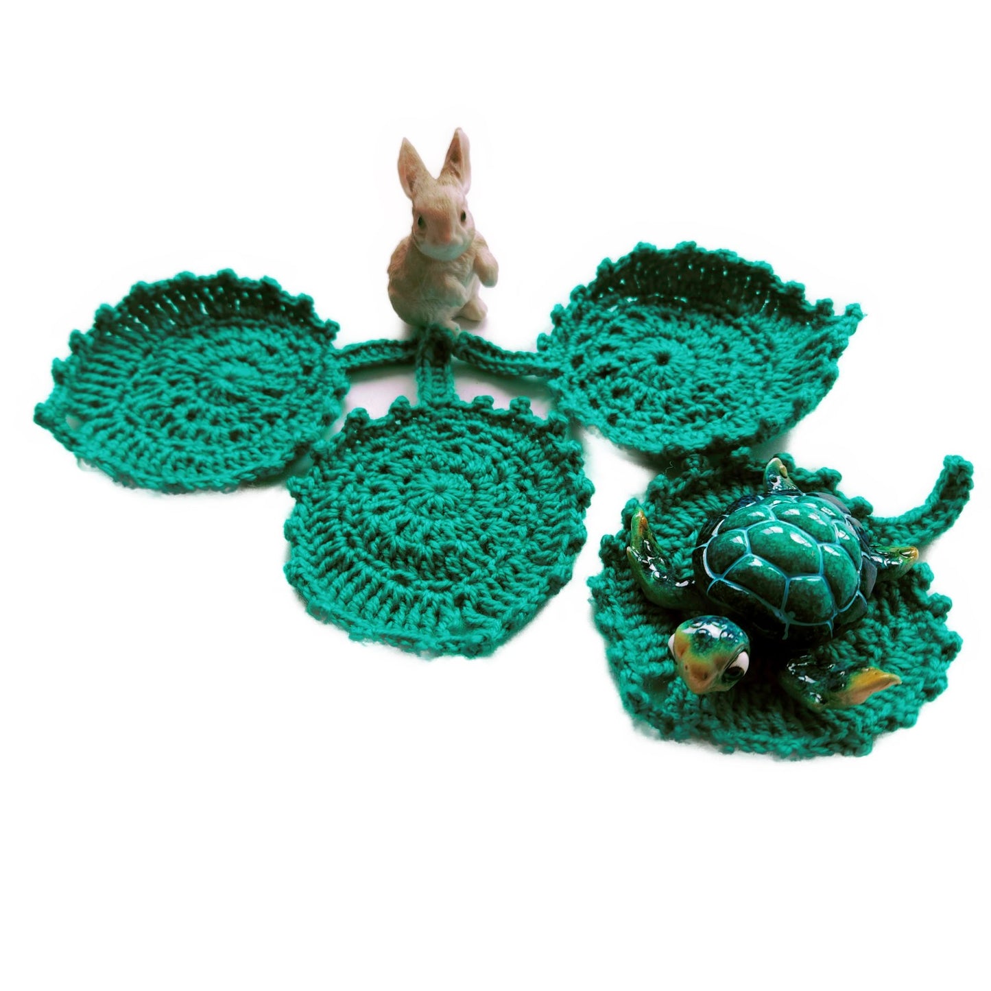 handmade-tea-coaster-leave-shape