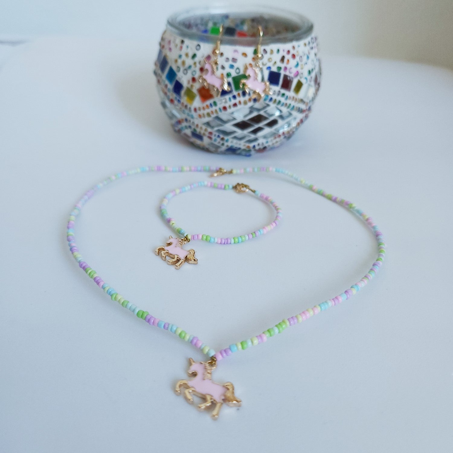 pink-unicorn-earring-necklace-and-bracelet-set