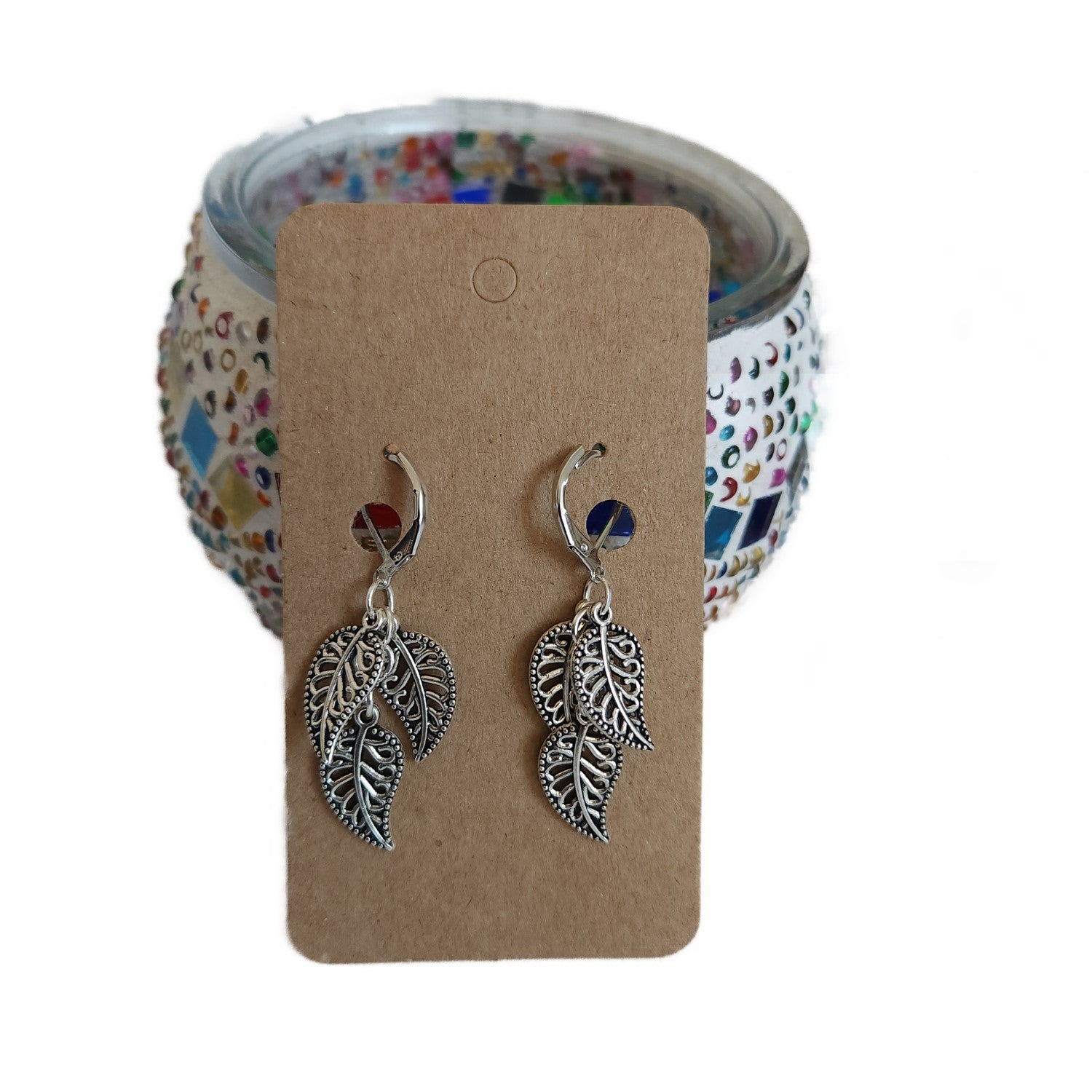 multi-leaf-hanging-earring