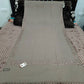 PURE WOOL PLAIN BROWN WITH THREAD WORK ON BORDER