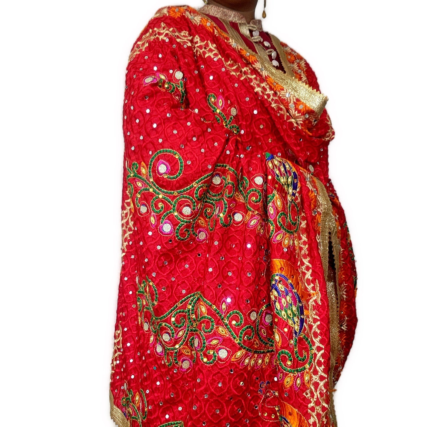 peacock-design-red-color-phulkari