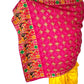 bride-and-groom-velvet-pink-colour-phulkari-duppatta