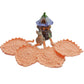 handmade-tea-coaster-leave-shape