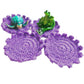 handmade-tea-coaster-purple-circle-shape