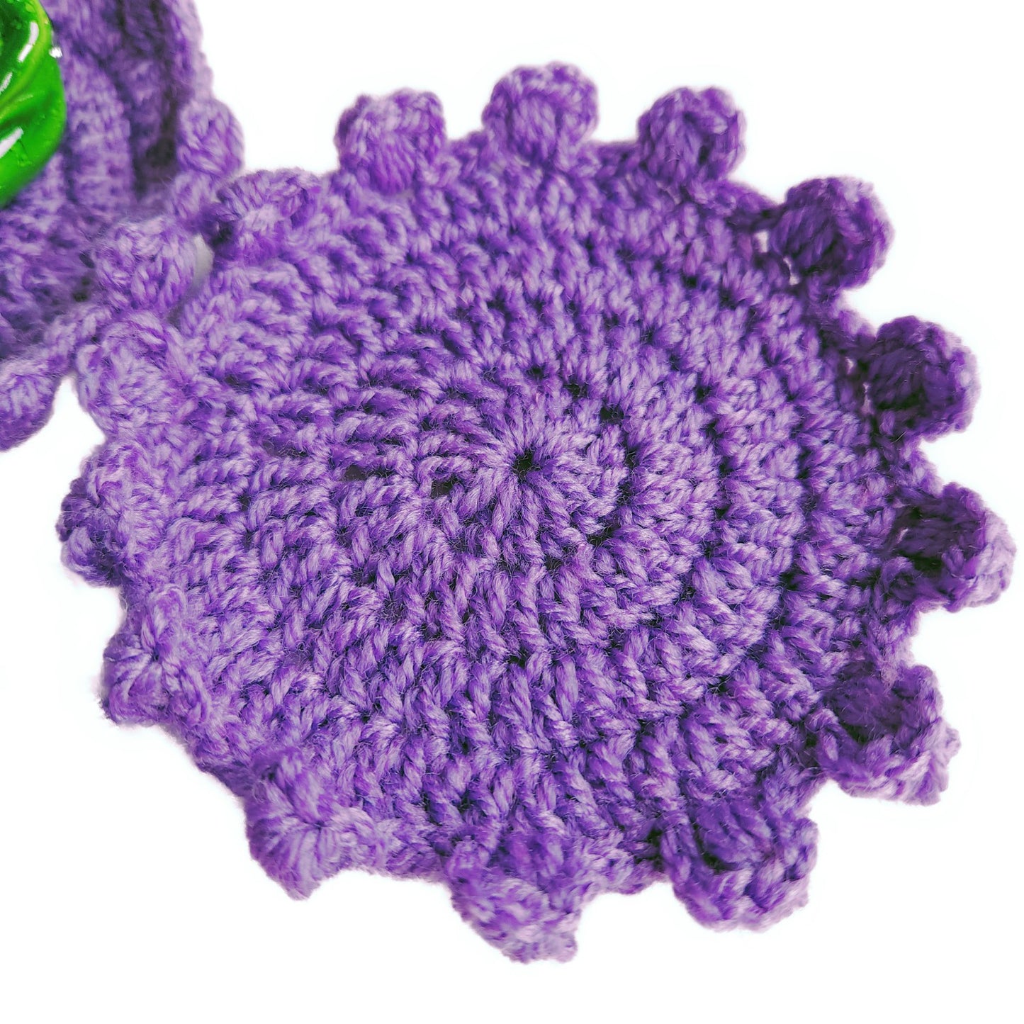 handmade-tea-coaster-purple-circle-shape